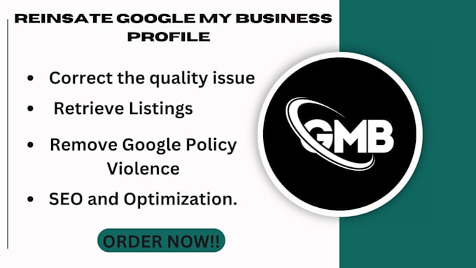 Gig Preview - Reinstate suspended google my business listing and optimize to 3 map pack