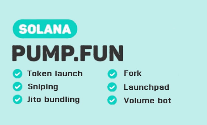 Gig Preview - Do pump fun token launch, jito bundle, sniping on solana