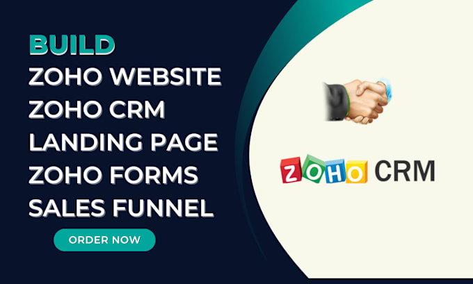 Bestseller - build zoho website, zoho crm, zoho books, zoho landing page, zoho campaign