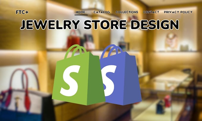 Gig Preview - Do jewelry store design, jewelry shopify store, jewelry dropshipping store,