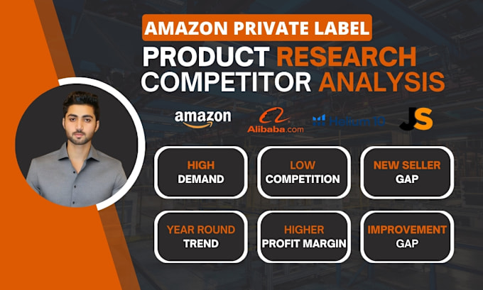 Gig Preview - Do amazon product research, amazon product analysis, amazon competitor analysis