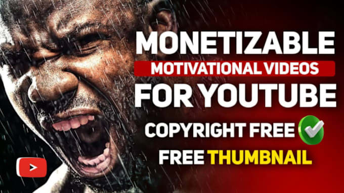 Gig Preview - Create motivational cash cow youtube videos and shorts with free thumbnail