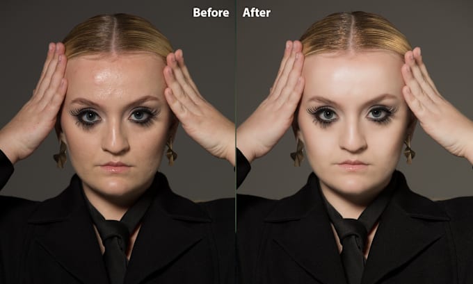 Gig Preview - Do skin retouching, portrait retouching, high end photo touch up in photoshop