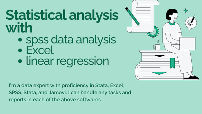 Gig Preview - Perform statistical analysis with spss data analysis excel linear regression