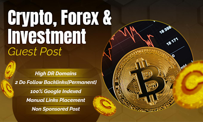 Gig Preview - Write and publish a guest post on forex, finance and crypto blog DR 40