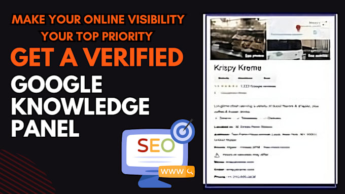 Gig Preview - Craft a verified and live google knowledge panel for businesses or brands