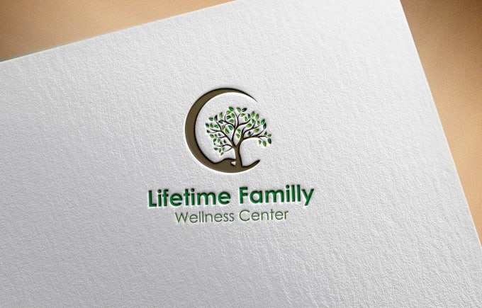 Gig Preview - Do healthcare, wellness, minimalist, medical, fitness and natural logo design