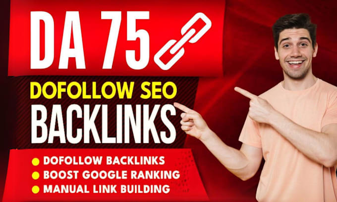 Gig Preview - Do high quality SEO backlinks link building off page service for google ranking