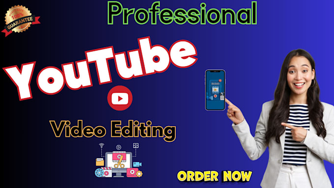 Gig Preview - Do professional and creative youtube video editing