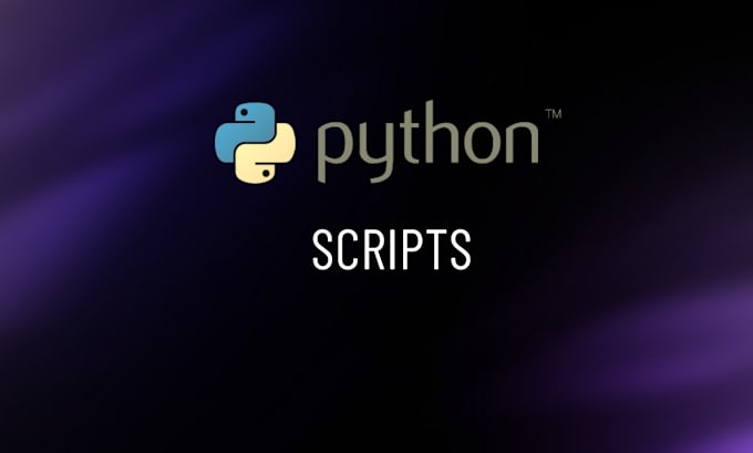 Gig Preview - Write quality python scripts