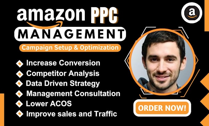 Gig Preview - Setup, manage PPC ads campaign, amazon sponsored ads, amazon PPC ads management