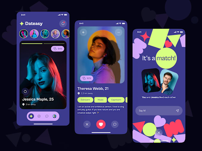 Gig Preview - Develop friendly dating app, privacy chat app, dating room app