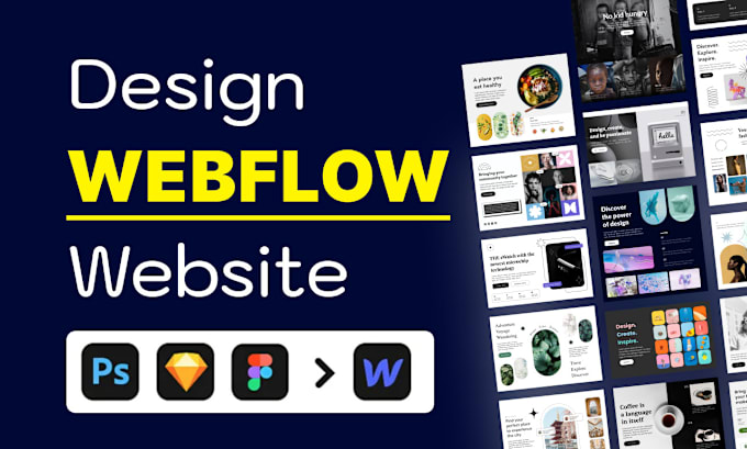 Gig Preview - Create your website with webflow