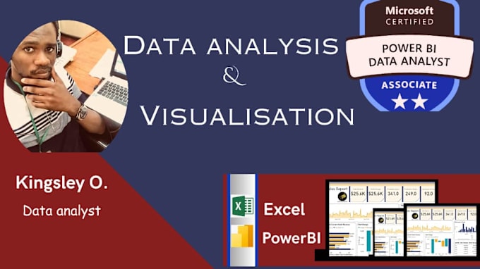 Bestseller - be your data analyst create excel and power bi dashboards with KPI for you