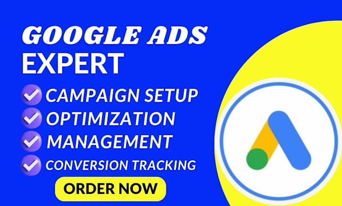 Gig Preview - Google ads campaign setup audit optimization  management and tag manager setup