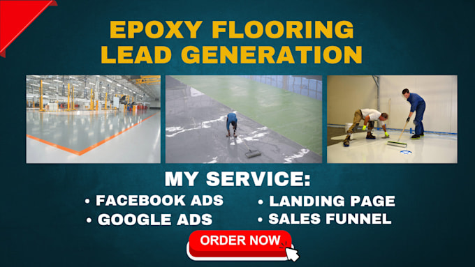 Bestseller - generate highly converting epoxy flooring leads flooring leads via facebook ads