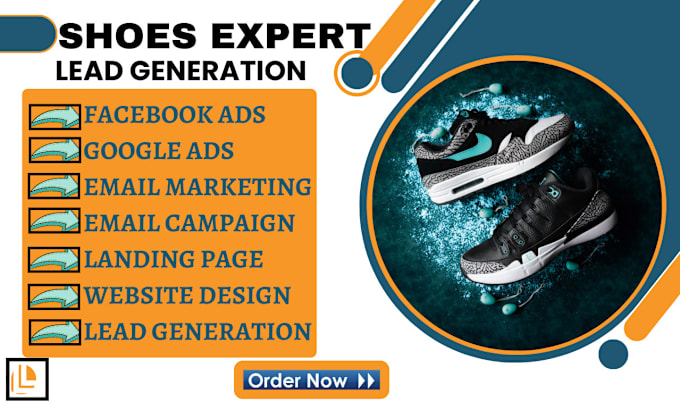 Gig Preview - Generate quality sneaker leads sneaker website shoes landing page sneakers leads