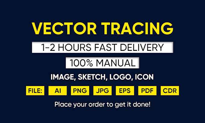 Bestseller - vectorize, redraw trace, or recreate your image or logo