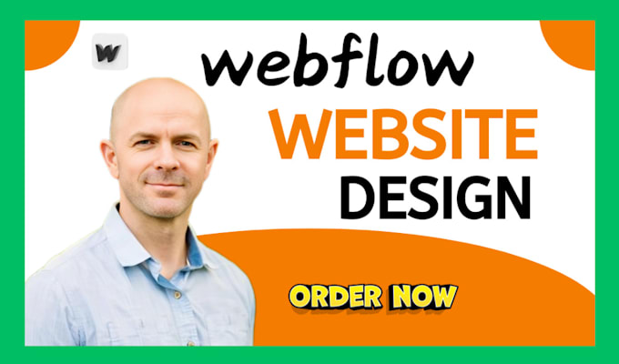 Gig Preview - Develop or design webflow website, redesign webflow, convert figma to webflow