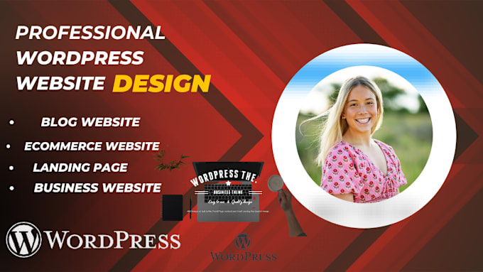 Gig Preview - Design a custom and mobile responsive wordpress website