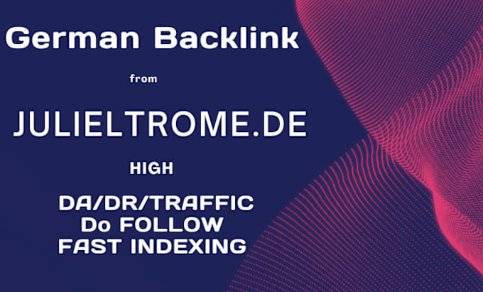 Gig Preview - Create high quality dofollow german backlinks on german guest post