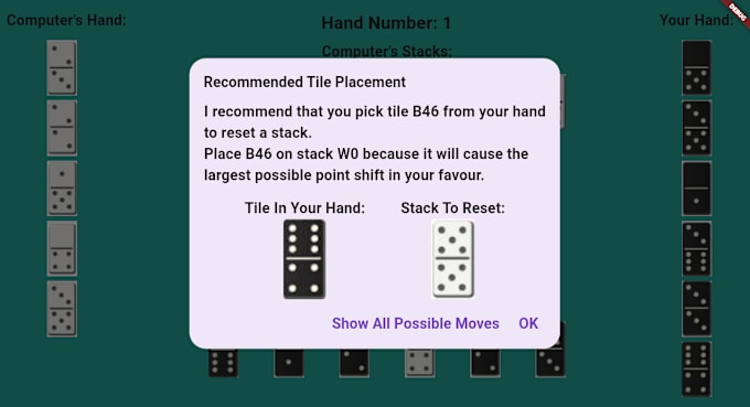 Gig Preview - Create a game called build up domino using flutter