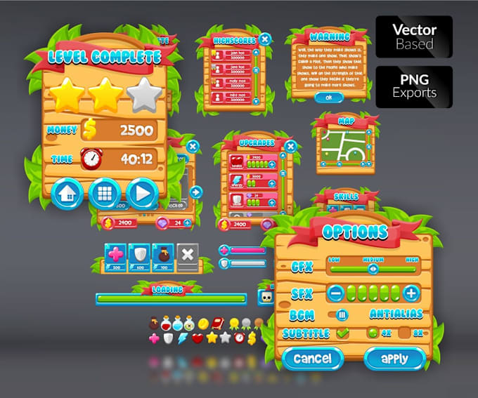 Gig Preview - Build 2d unity singleplayer mobile game asset environment designs android PC IOS