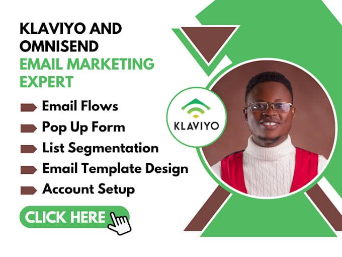 Gig Preview - Setup klaviyo email marketing flows, omnisend automation for ecommerce stores