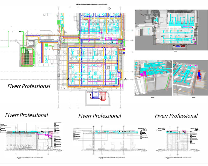 Gig Preview - Draw architectural electrical drawings, plumbing and mep drawings