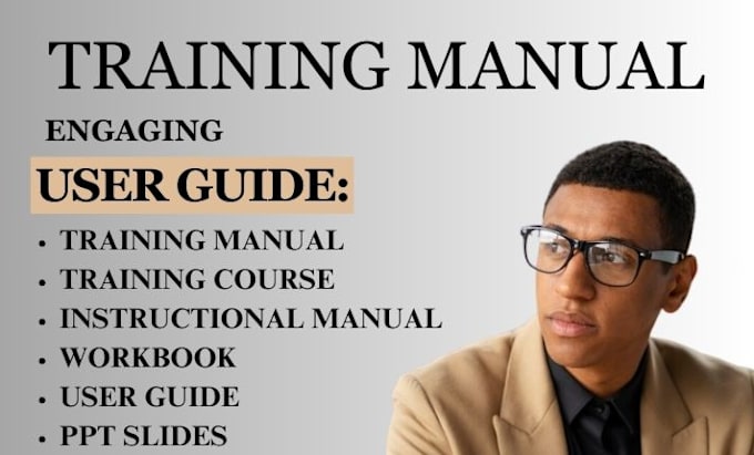 Gig Preview - Create and rebrand training manual, workbook, training course, booklet and ppt