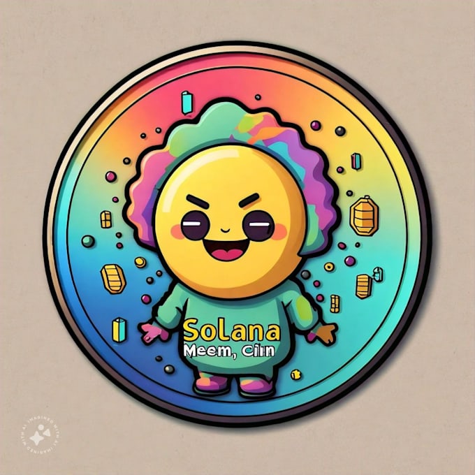 Gig Preview - Create solana meme coin, solana meme coin website, meme coin logo, solana token