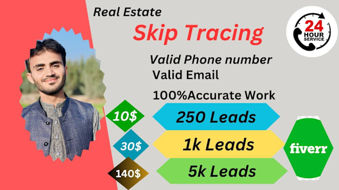 Gig Preview - Do skip tracing for real estate business by tloxp