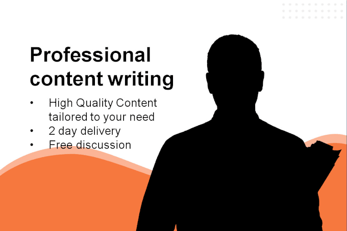 Gig Preview - Write high quality content tailored to your specific needs