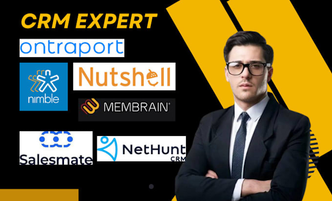 Gig Preview - Be your crm expert nethunt CRM salesmate membrain nutshell ontraport nimble