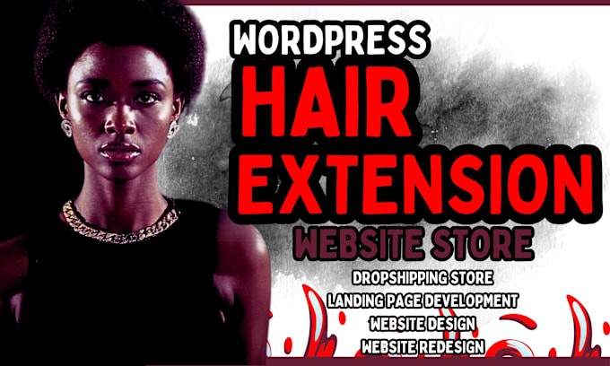 Bestseller - wordpress hair extension store dropshipping hair extension website hair website