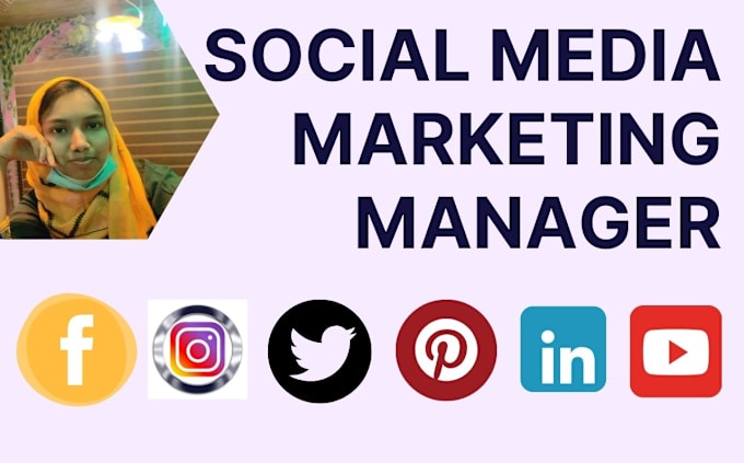 Gig Preview - Be your social media marketing manager