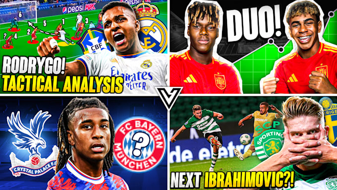 Gig Preview - Deliver a premium football or soccer thumbnail