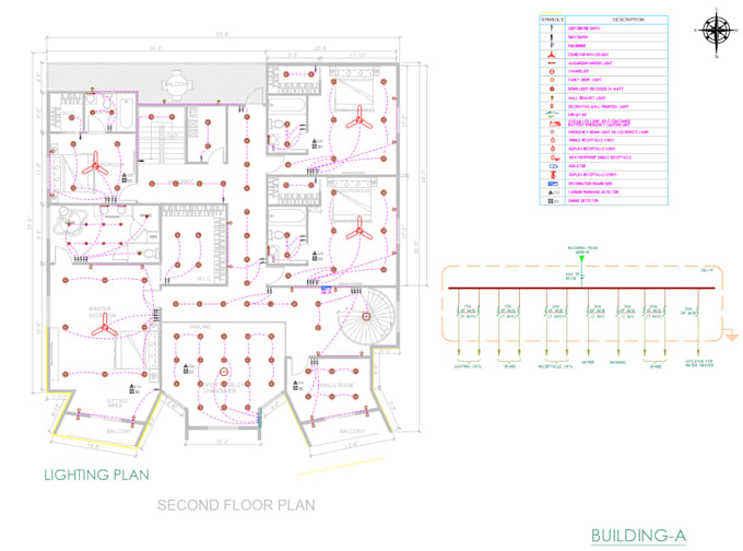 Gig Preview - Design electrical, hvac, plumbing mep drawings and residential permit plans