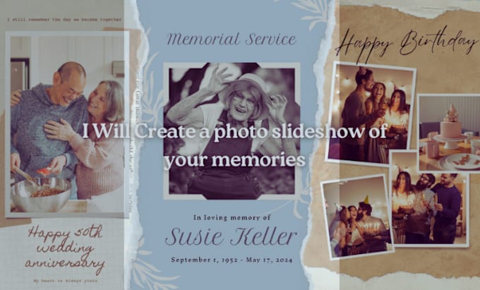 Gig Preview - Make memorable event slideshows with touching photos