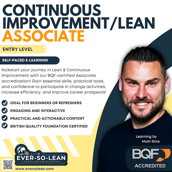 Bestseller - provide bqf accredited continuous improvement and lean training