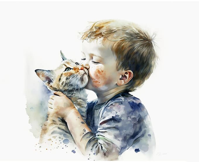 Bestseller - illustrate children story book illustration watercolor