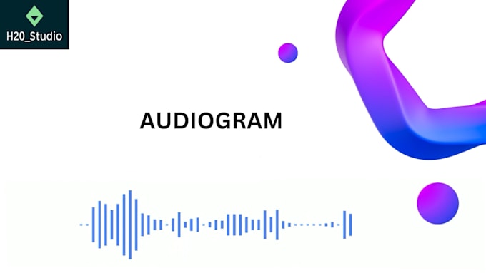 Gig Preview - Create audiogram or waveform for your social media