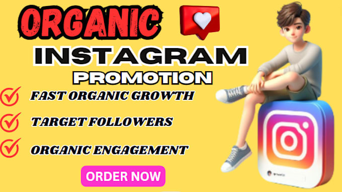 Gig Preview - Promote, grow instagram page and engagement, growth I g marketing organically