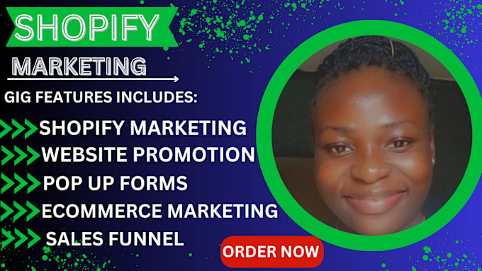 Gig Preview - Do shopify marketing, ecommerce marketing,sales funnel to boost shopify sales