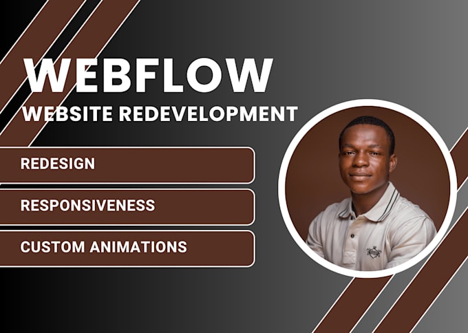 Gig Preview - Design webflow landing page figma to webflow website