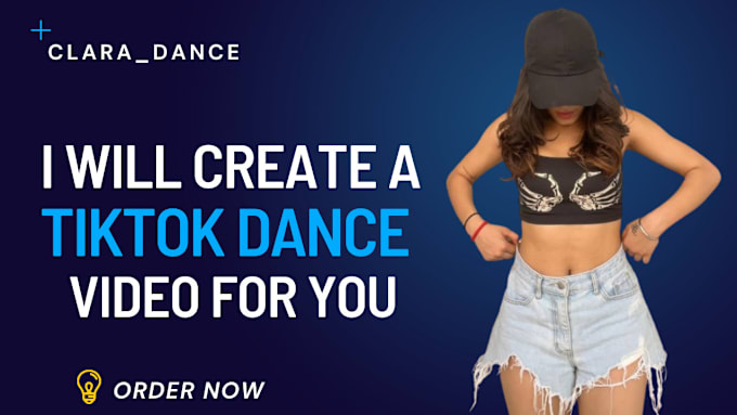 Gig Preview - Create a professional tiktok dance video for your music