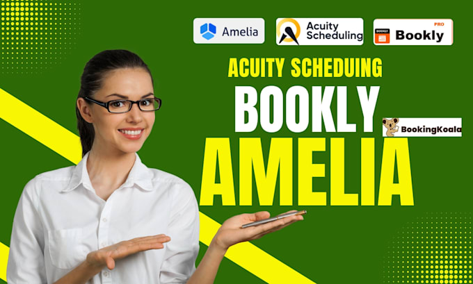 Bestseller - setup appointment booking koala website with amelia and bookly acuity scheduling