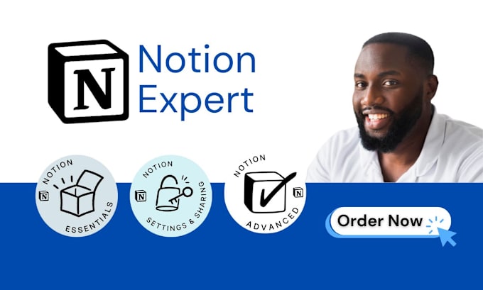 Gig Preview - Custom notion template design notion business crm automation in 24 hour