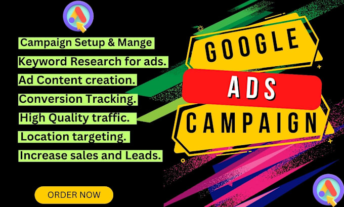 Gig Preview - Google ads campaign specialist and advertising expert