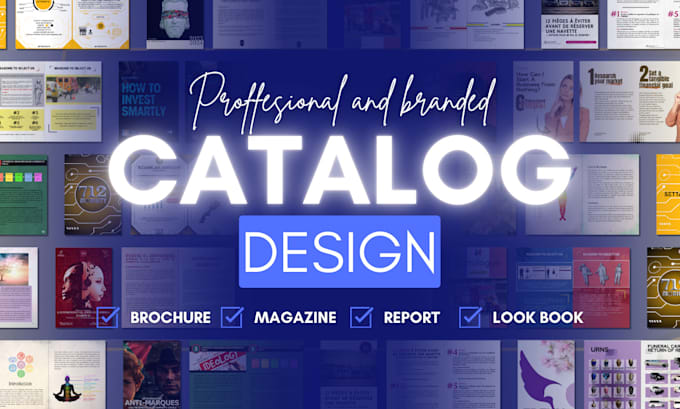 Gig Preview - Design your catalog, brochure, product magazine, lookbook or catalogue